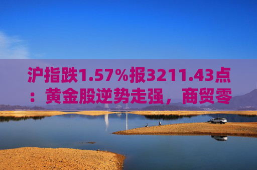 沪指跌1.57%报3211.43点：黄金股逆势走强，商贸零售掀跌停潮