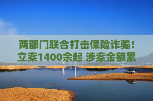 两部门联合打击保险诈骗！立案1400余起 涉案金额累计15亿余元