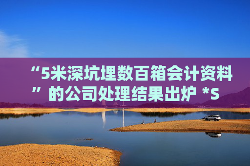 “5米深坑埋数百箱会计资料”的公司处理结果出炉 *ST长方及相关责任人将被行政处罚