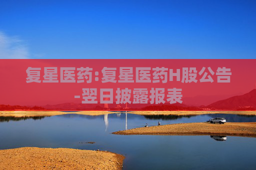 复星医药:复星医药H股公告-翌日披露报表