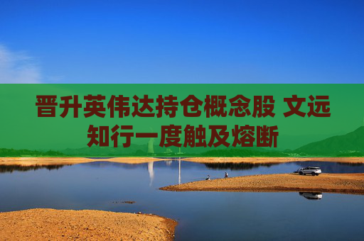 晋升英伟达持仓概念股 文远知行一度触及熔断