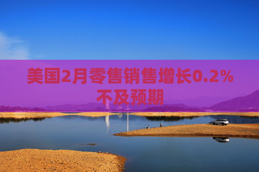 美国2月零售销售增长0.2%不及预期