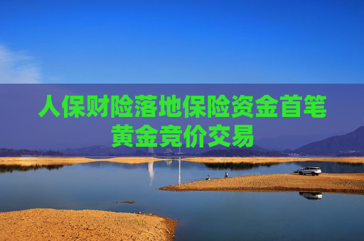 人保财险落地保险资金首笔黄金竞价交易