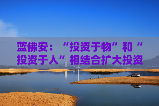 蓝佛安：“投资于物”和“投资于人”相结合扩大投资，更大力度支持“两重”“两新”