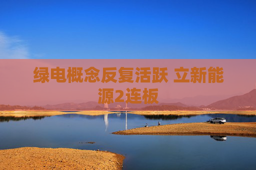 绿电概念反复活跃 立新能源2连板