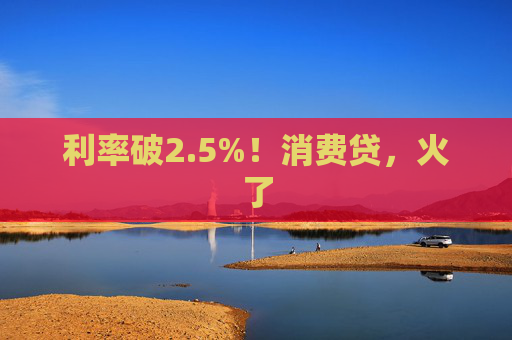 利率破2.5%！消费贷，火了