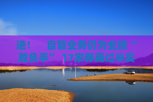进！　自营业务仍为业绩“胜负手” 17家券商过半实现营收净利双增长