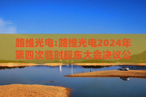 路维光电:路维光电2024年第四次临时股东大会决议公告