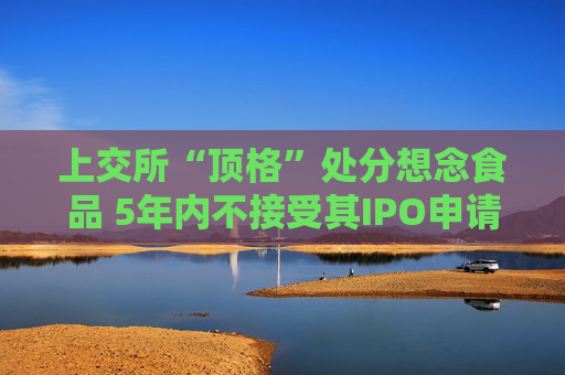 上交所“顶格”处分想念食品 5年内不接受其IPO申请