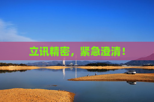立讯精密，紧急澄清！