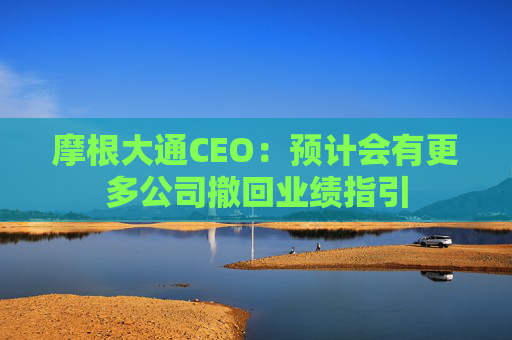 摩根大通CEO：预计会有更多公司撤回业绩指引