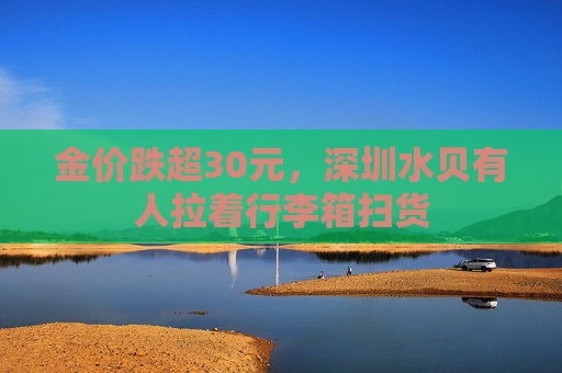金价跌超30元，深圳水贝有人拉着行李箱扫货