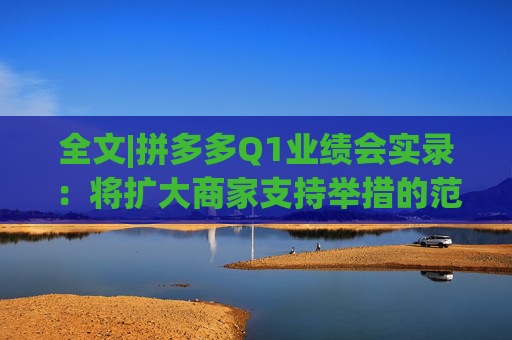 全文|拼多多Q1业绩会实录：将扩大商家支持举措的范围，让更多中小企业受益