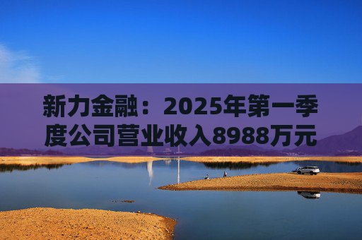 新力金融：2025年第一季度公司营业收入8988万元，同比增长7.13%