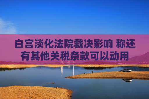 白宫淡化法院裁决影响 称还有其他关税条款可以动用