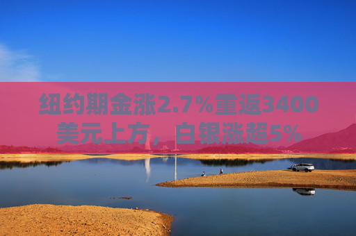 纽约期金涨2.7%重返3400美元上方，白银涨超5%
