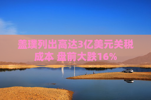 盖璞列出高达3亿美元关税成本 盘前大跌16%