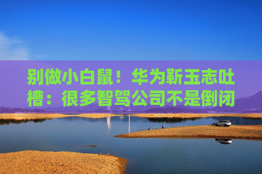 别做小白鼠！华为靳玉志吐槽：很多智驾公司不是倒闭就是做机器人去了