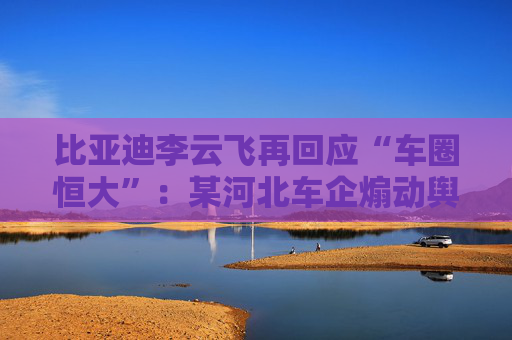 比亚迪李云飞再回应“车圈恒大”：某河北车企煽动舆论，经查没有问题