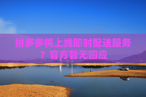 拼多多将上线即时配送服务？官方暂无回应