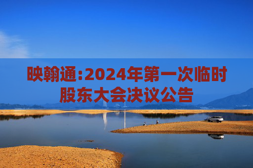 映翰通:2024年第一次临时股东大会决议公告