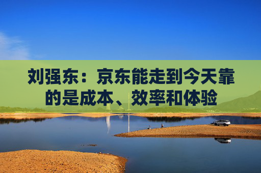 刘强东:京东能走到今天靠的是成本、效率和体验