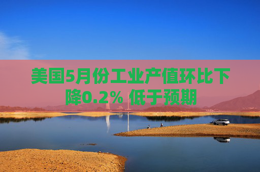 美国5月份工业产值环比下降0.2% 低于预期