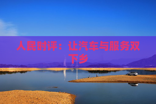 人民时评：让汽车与服务双下乡