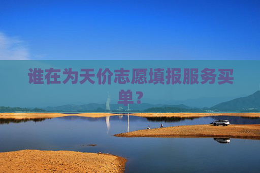 谁在为天价志愿填报服务买单？