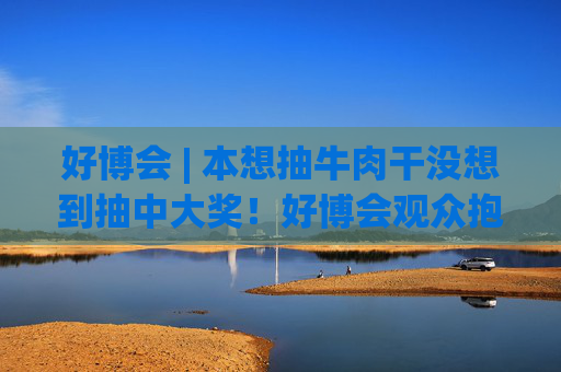 好博会 | 本想抽牛肉干没想到抽中大奖！好博会观众抱走马歇尔音响