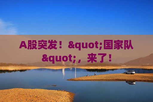 A股突发！"国家队"，来了！