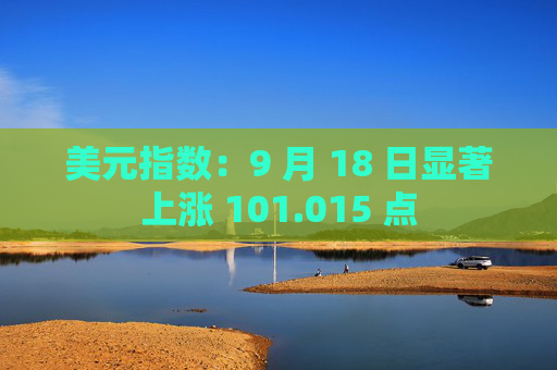美元指数：9 月 18 日显著上涨 101.015 点
