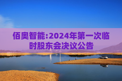 佰奥智能:2024年第一次临时股东会决议公告