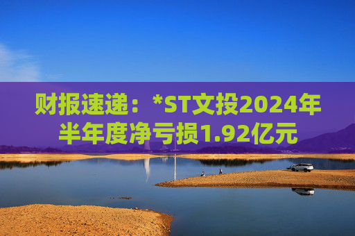 财报速递：*ST文投2024年半年度净亏损1.92亿元