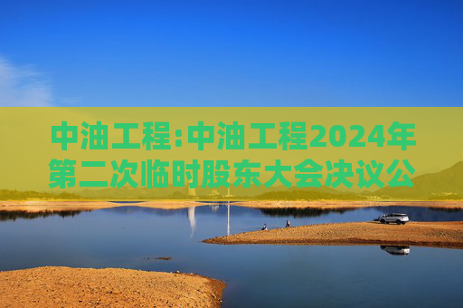 中油工程:中油工程2024年第二次临时股东大会决议公告