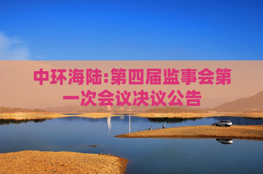 中环海陆:第四届监事会第一次会议决议公告