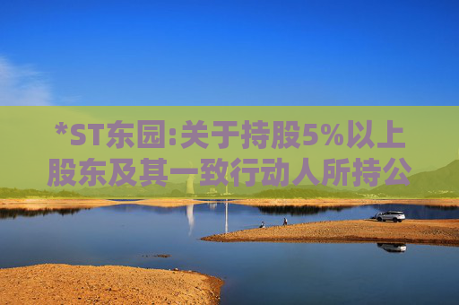 *ST东园:关于持股5%以上股东及其一致行动人所持公司部分股份可能会被强制执行的提示性公告