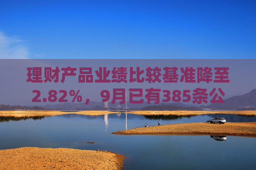 理财产品业绩比较基准降至2.82%，9月已有385条公告密集调整