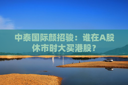 中泰国际颜招骏：谁在A股休市时大买港股？