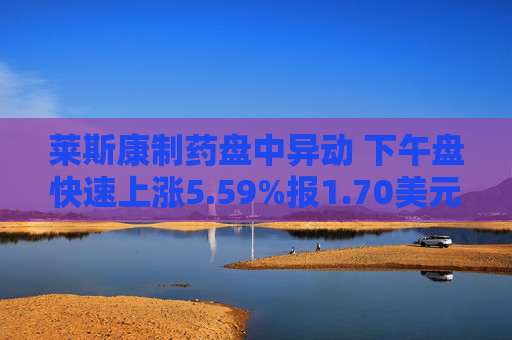 莱斯康制药盘中异动 下午盘快速上涨5.59%报1.70美元