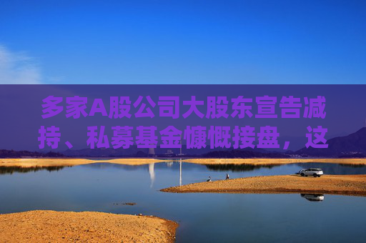 多家A股公司大股东宣告减持、私募基金慷慨接盘，这事怎么看？
